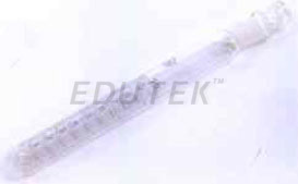 TEST TUBE WITH JOINT & STOPPER, GRADUATED